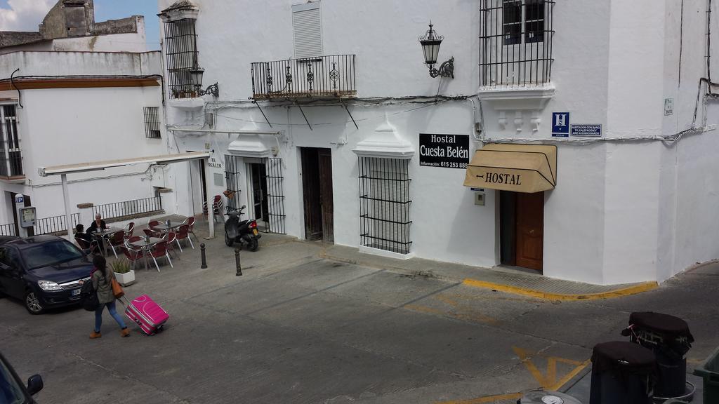 Hostal Cuesta De Belen Arcos de la Frontera Exteriör bild